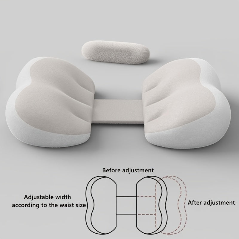 Ergonomic Pregnancy Pillow for Belly Support, Sleep Lumbar Cushion, Backrest for Prolonged Sitting, Multi-Functional Body Pillow for Expectant Mothers in Early, Mid, And Late Pregnancy, Nighttime for Deep Sleep Lumbar Support Pad
